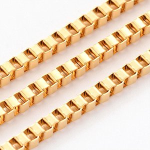 CH64558 Chains stainless steel per meter,venetian chain ,3mm/1 ,gold plated (0 0)