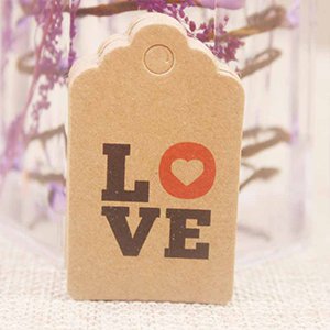 CH64560 Ειδη προβολης καρτες καρτελακια love ,50x30mm/10τεμ. ,φυσικο χρωμα,με καρδιες (0 0)