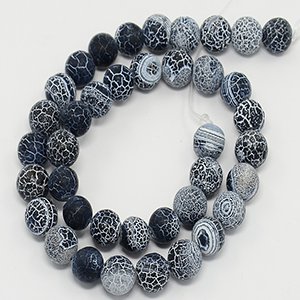 CH64587 Natural Agate Round Beads ,For Jewellery 14mm/28Pcs/ MultiColor,   ,Material ,,Beads (1 0) ()