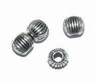 CH6479 Μεταλλικές στρόγγυλες χάντρες  Για κόσμημα 4mm//20Τεμ. Αντικέ Χρώμα,   ,Συνθεση ,Χάντρα (0 1) (24gr) ()