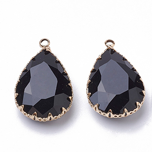 CH64805 ,For jewellery 30x19mm/1pcs/ gold plated, micropave  ,material brass,,charms (0 0)