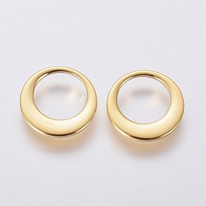 CH64959 Stainless steel ring charms for jewellery 10mm//4pcs gold plated,rings   ,material ανοξείδωτο ατσάλι 304,, for jewellery 10x1mm/5pcs gold plated color,   ,material ,, (0 0)