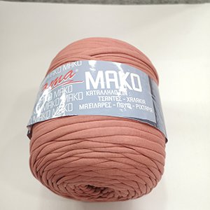 CH65537 Νηματα lama mako ,700gr/130μετρ. ,ροδακινι χρωμα,βαμβακερα (0 0)