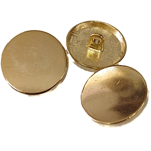 CH65772 Alloy round shank buttons ,for sewing 20mm//2pcs/ gold plated color,   ,material ,,sewing (0 0)