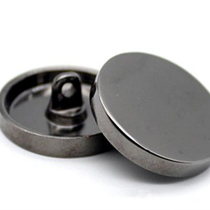 CH65774 Alloy round shank buttons ,for sewing 20mm//2pcs/ black nickel color,   ,material ,,sewing (0 0)