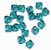 CH7222 Κρυσταλλάκια Swarovski σε Σχήμα Ρόμβος – 5301 ΓΙΑ ΚΟΣΜΗΜΑ 6mm/~100Τεμ. BLUE ZIRCON, ,ΣΥΝΘΕΣΗ Ξύλο,ΧΑΝΤΡΑ (3 0) (gr) ()