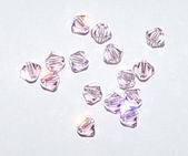 CH7280 Κρυσταλλάκια Swarovski σε Σχήμα Ρόμβος – 5301 Για Κόσμημα 4mm/~50Τεμ. Rosaline Pink, ,Συνθεση ,Κρεμαστά (7 2) (gr) ()