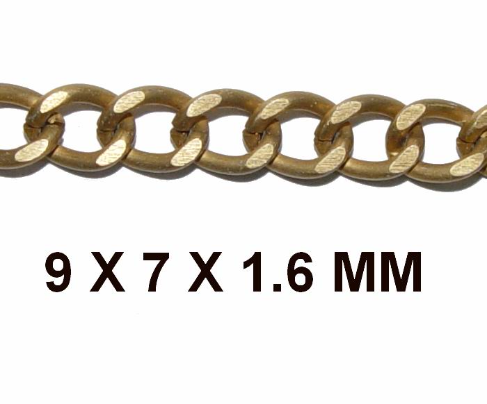 CH7859 Figaro aluminum chains for hand bags ,for jewllery/handbags 9x7mm/1pcs/ bronze color,   ,material aluminum,, (-2 0)