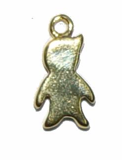 CH7896 Μεταλλικά Αγοράκια/Κοριτσάκια  ΓΙΑ ΚΟΣΜΗΜΑ 13mm//4Τεμ.   ΕΠΙΧΡΥΣΟ ΧΡΩΜΑ,   ,ΣΥΝΘΕΣΗ , (23 7) (8gr) ()