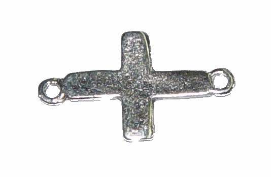 CH8719 Crosses brass silhouette,with stamping  blank ,20x11mm/5pcs ,antique color (0 0)