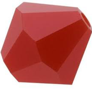 CH8931 Κρυσταλλάκια Swarovski σε Σχήμα Ρόμβος – 5301  Για Κόσμημα 4mm/~50Τεμ. Dark Red Coral,   ,Συνθεση ,Χάντρα (4 0) (gr) ()