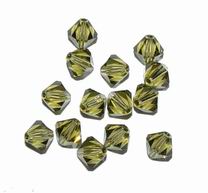 CH9526 Κρυσταλλάκια Swarovski σε Σχήμα Ρόμβος – 5301 Για Κόσμημα 6mm/~50Τεμ. Khaki, ,Συνθεση ,Χάντρα (3 0) (gr) ()