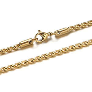Stainless Steel With Lobster Claw Clasp