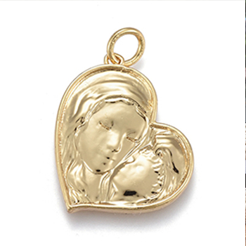 Brass Panagitses Amulet